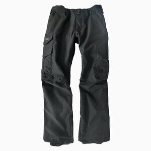 Burton Living Lining Snowboard Ski Cargo Pant XS Black Insulated Outdoor Winter